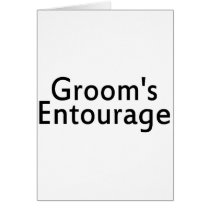Grooms Entourage Black