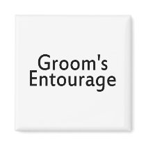 Grooms Entourage Black