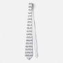 Grooms Entourage Black Custom Tie