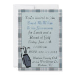 Groom's Golf Party Invitation