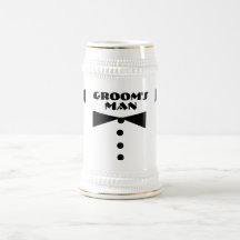 Groom's Man Stein Coffee Mugs