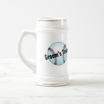 Grooms Team Baseball Coffee Mug