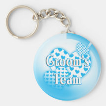 Grooms Team Keychain