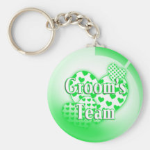 Grooms Team Keychain