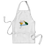 Grooms Wedding Champagne Toast Aprons