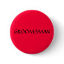 GROOMSMAN - button