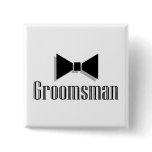 Groomsman Button
