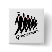 Groomsman (Men) Pin