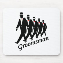 Groomsman (Men) Mouse Mat