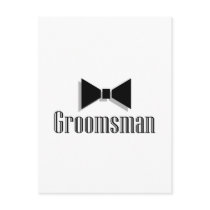 Groomsman Post Card