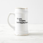 Groomsman Wedding Beer Stein Mug