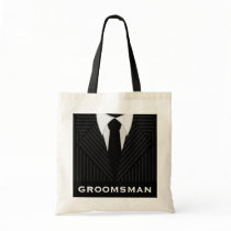 Groomsman Wedding Party Attendant Budget Tote Bag