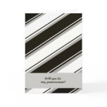 Groomsmen Cards -- Tie
