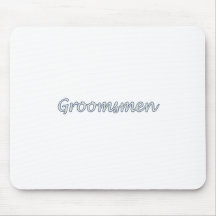 Groomsmen Mouse Mat