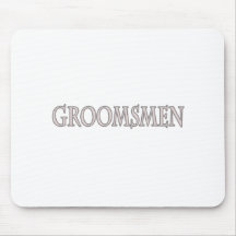 Groomsmen Mousemat