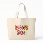 Groovy 90s tote bag