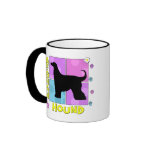 Groovy Afghan Hound mugs
