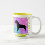 Groovy American Pit Bull Terrier Coffee Mug