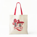 Groovy and Fun Red Mushrooms Bag