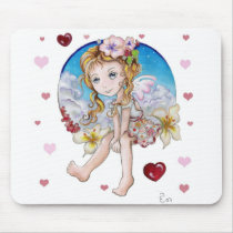 groovy angel mouse pads