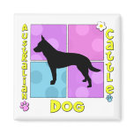 Groovy Australian Cattle Dog magnets