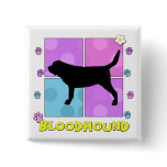 Groovy Bloodhound buttons
