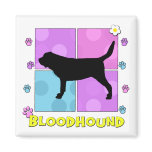 Groovy Bloodhound magnets