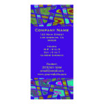 groovy blue yellow rack cards