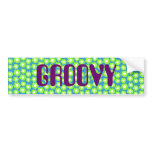 Groovy Daisies bumper stickers