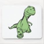 Groovy dinosaur mousepads