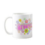 Groovy Flowers N Butterfly Coffee Mug 11 oz.