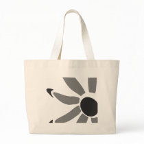 Groovy Graphic Bloom Tote Bags