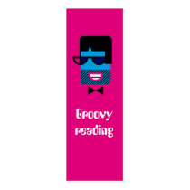 Groovy Guy bookmark Business Card Templates