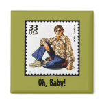 Groovy Guy Magnet ~ 70s Whole Lotta Hunka-Hunka