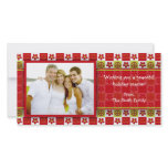Groovy Holiday Photo card photo cards
