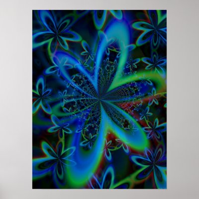 Groovy Kaleidoscope Poster by artispower