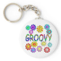 Groovy keychains