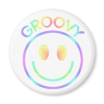 Groovy Magnet 70s Style