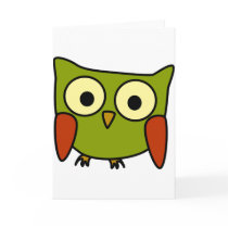 Groovy Owl Greeting Cards