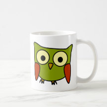 Groovy Owl Coffee Mugs