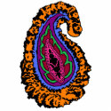 Groovy Paisley Magnet photo sculptures