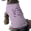 groovy pastel flowers pet clothing