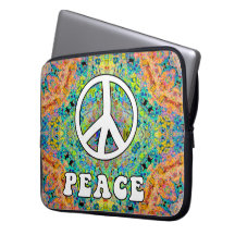 Groovy Peace Laptop Sleeve