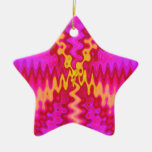 groovy pink ornament