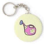 Groovy Pop Art Watering Can keychains