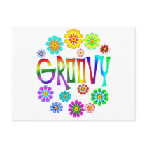 GROOVY POSTCARD