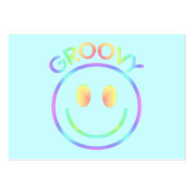 Groovy Retro Business Cards