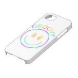 Groovy Retro Rainbow Smiley Face