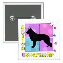 Groovy Shiloh Shepherd Pins