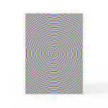 Groovy Spiral Design Print cards